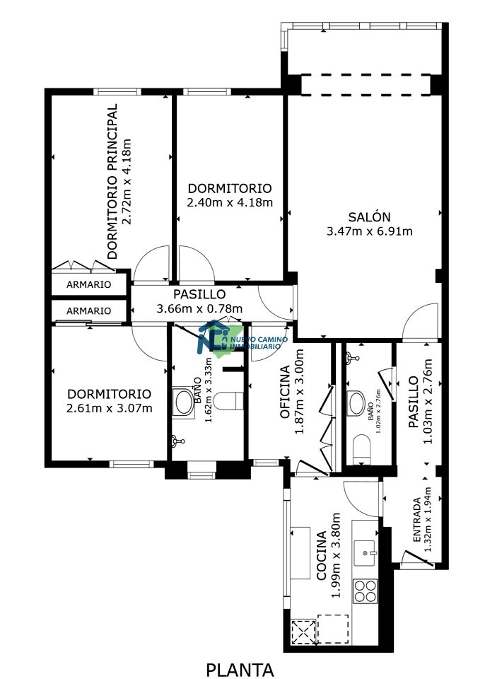 Flat in Calle de Andrés Mellado 83, Madrid, Madrid of 109 m2