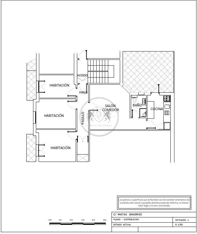 Piso en Madrid, Madrid de 66 m2