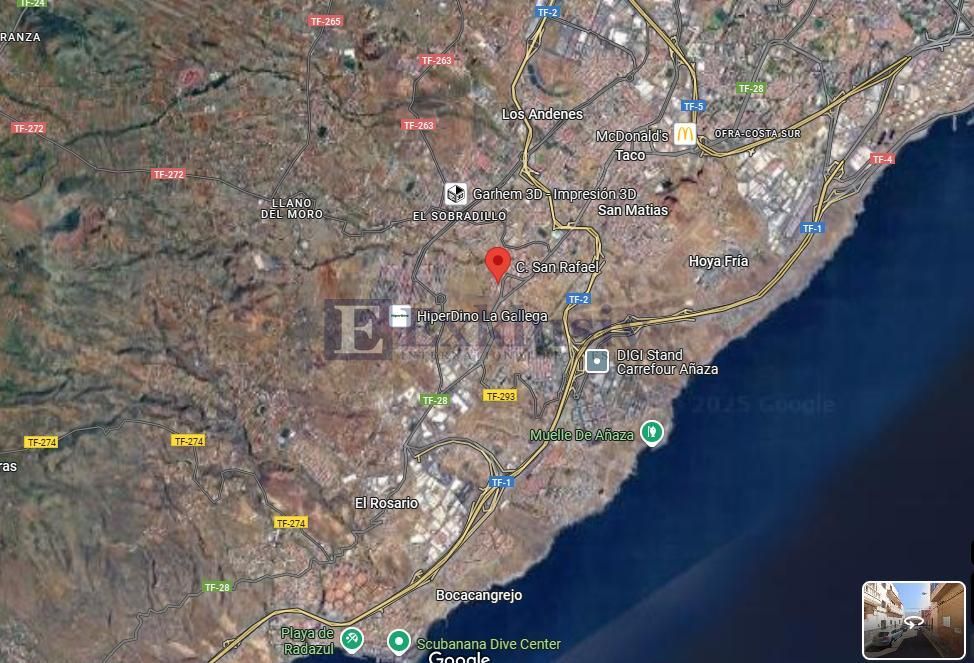 Terreno en Calle San Rafael 32, Santa Cruz de Tenerife, Santa Cruz de Tenerife de 243 m2