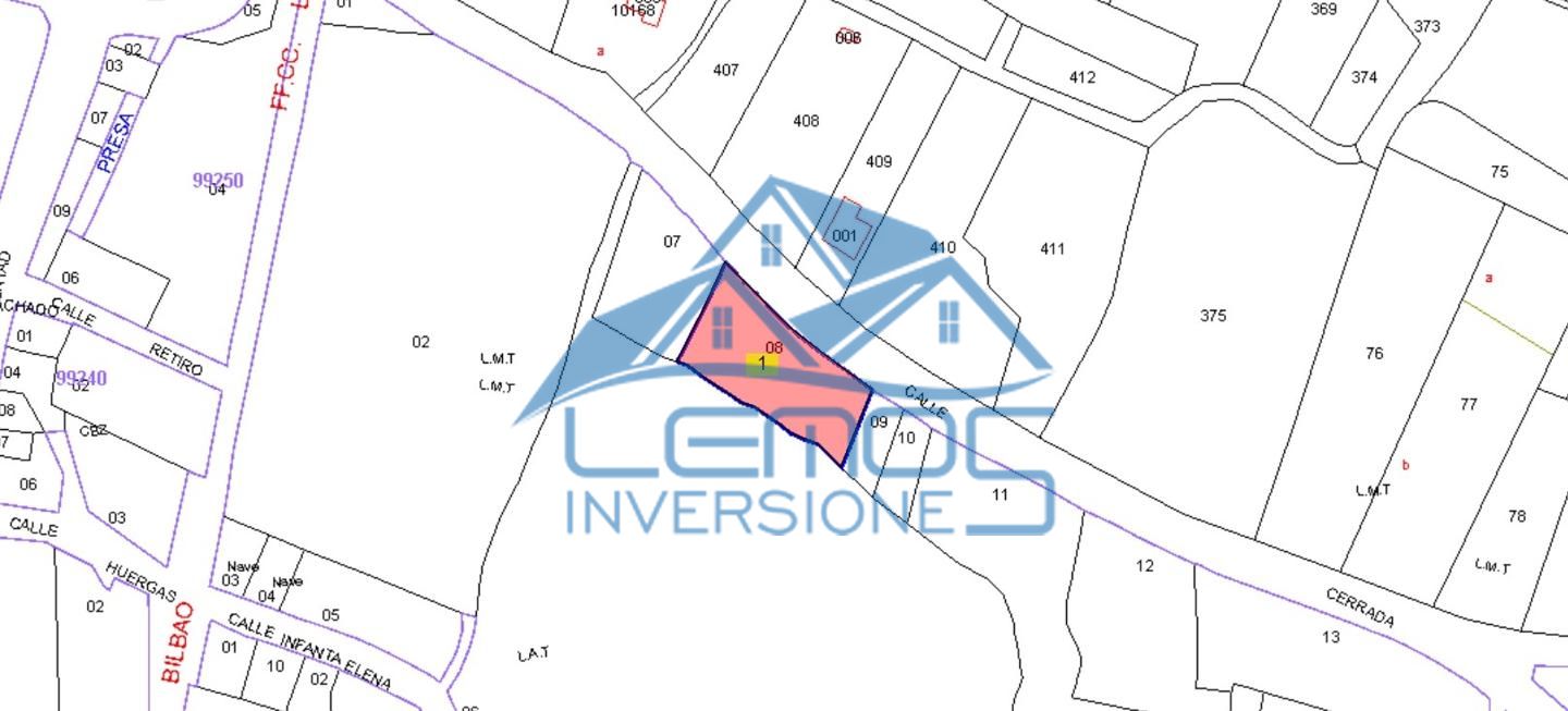 Terreno en Calle la Cerrada, Villaquilambre, León de 2394 m2
