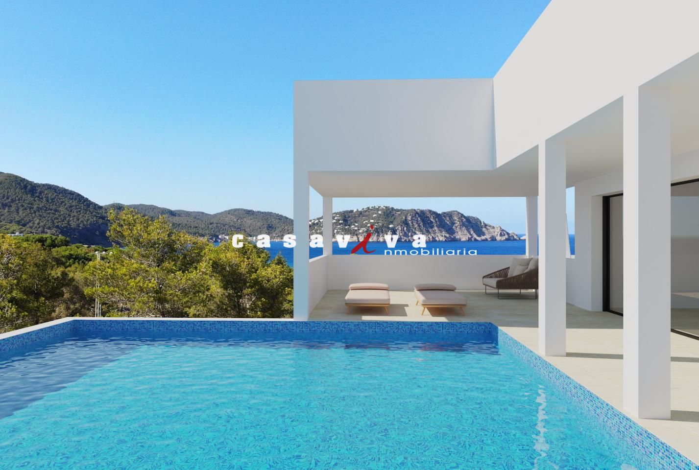 Villa con vistas increíbles en Santa Eulalia - Ibiza