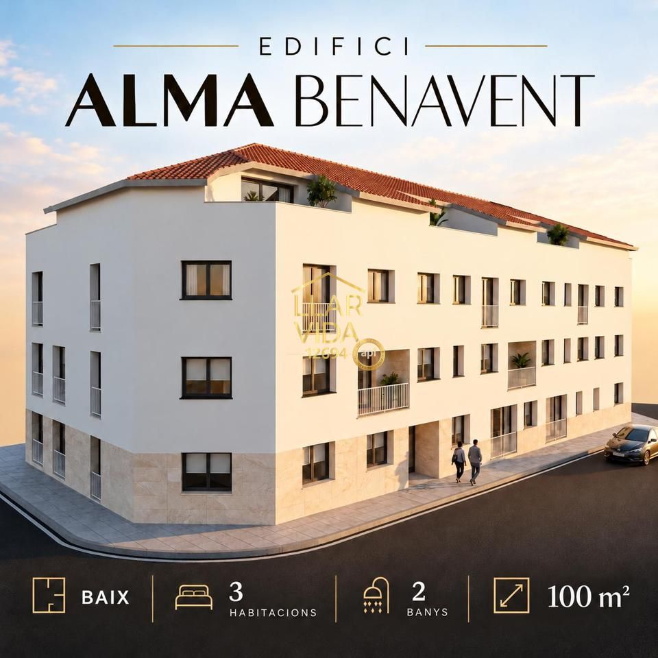 Piso en Avinguda Pau Casals, Benavent de Segrià, Lleida de 100 m2