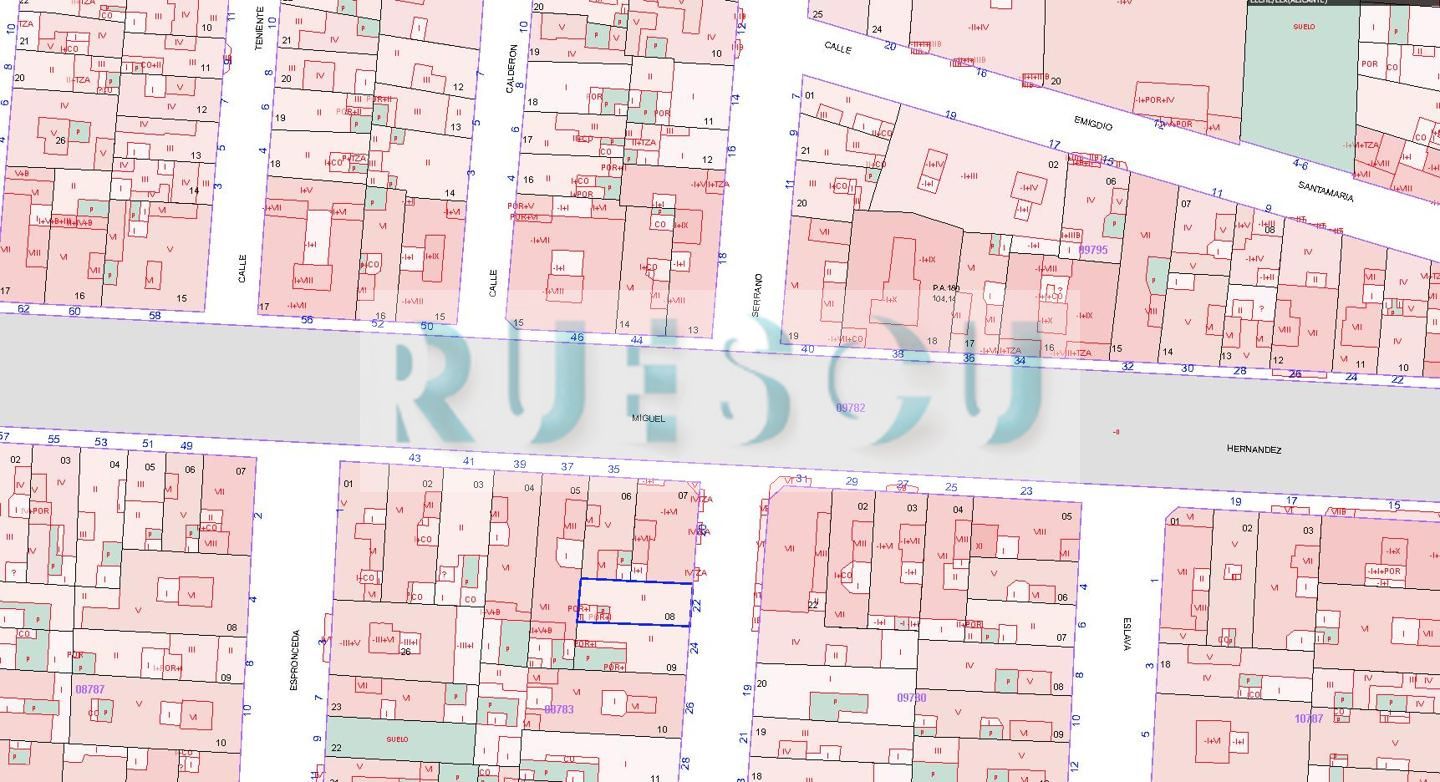 Terreno en Carrer Serrano Anguita 22, Elx, Alicante de 96 m2