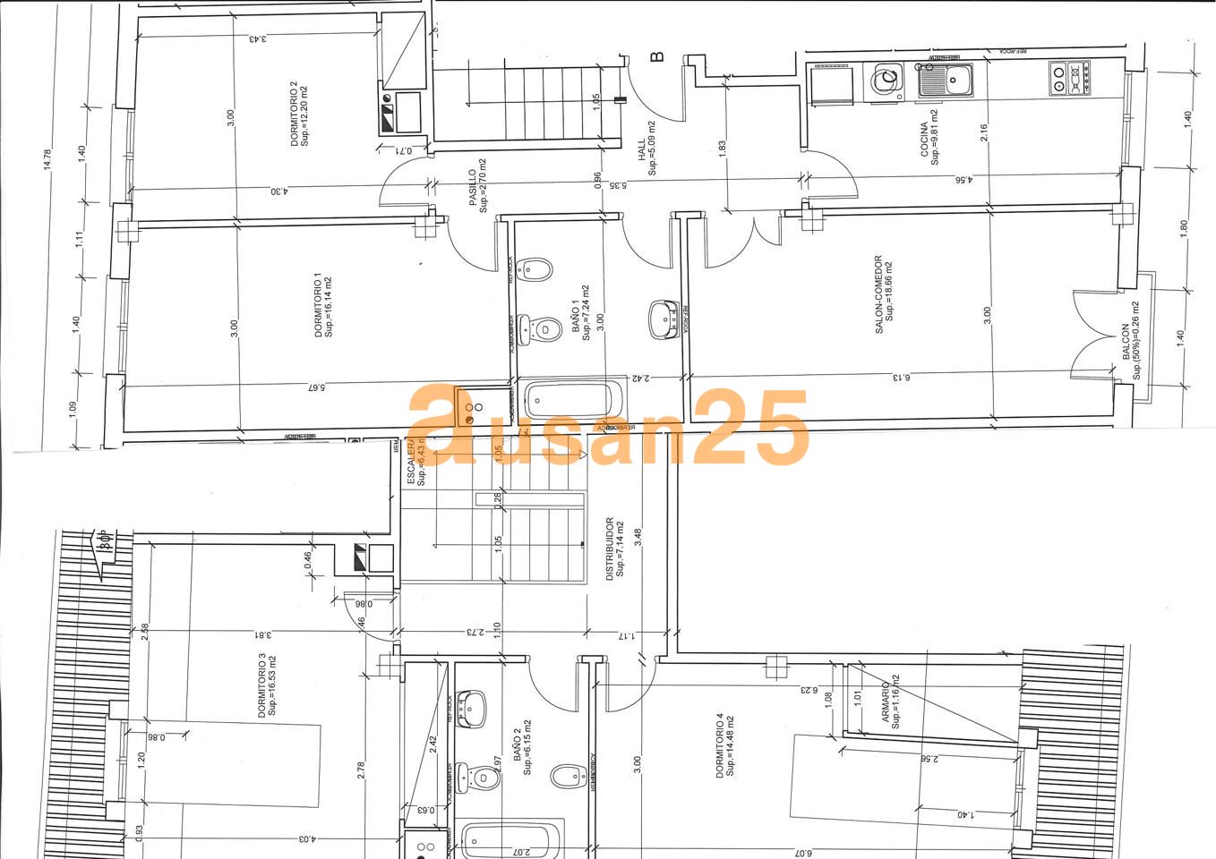 Piso en Cl. Comadres, Aranda de Duero, Burgos de 142 m2
