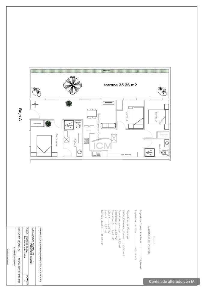 Piso en Calle Aguado 6, Valdemoro, Madrid de 106 m2