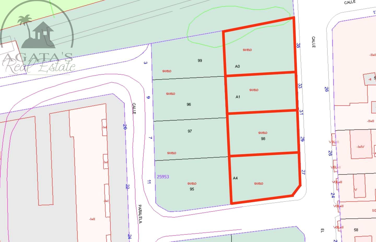 Terreno en Icod de los Vinos, Santa Cruz de Tenerife de 991 m2