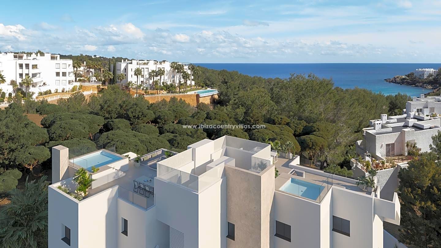 Luxury penthouse with sea views, Cala Llenya