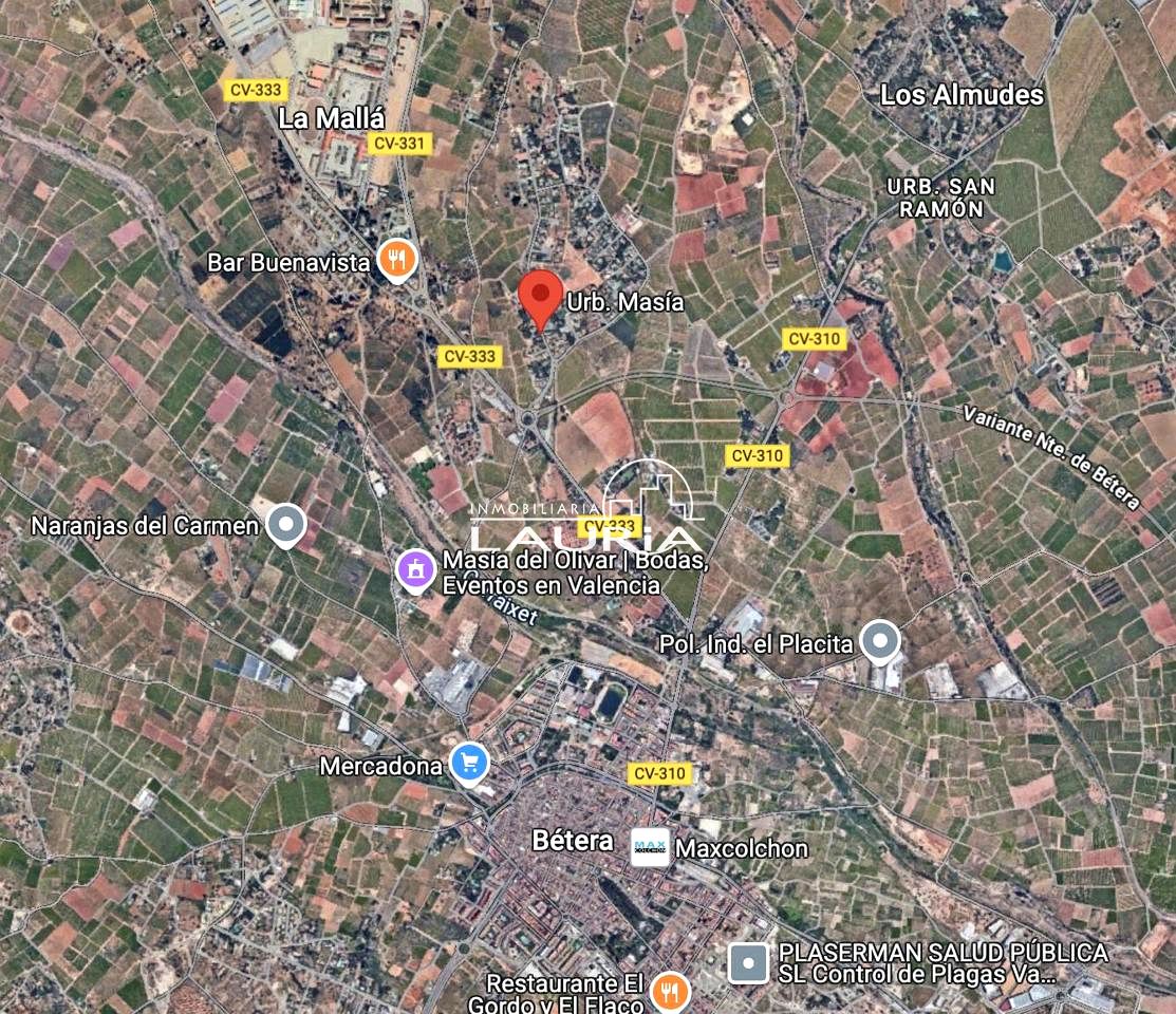 Terreno en Carrer Mestral, La Masia, Valencia de 1435 m2