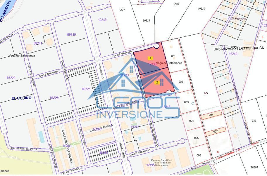 Terreno en Calle Arlanza, Salamanca, Salamanca de 19400 m2