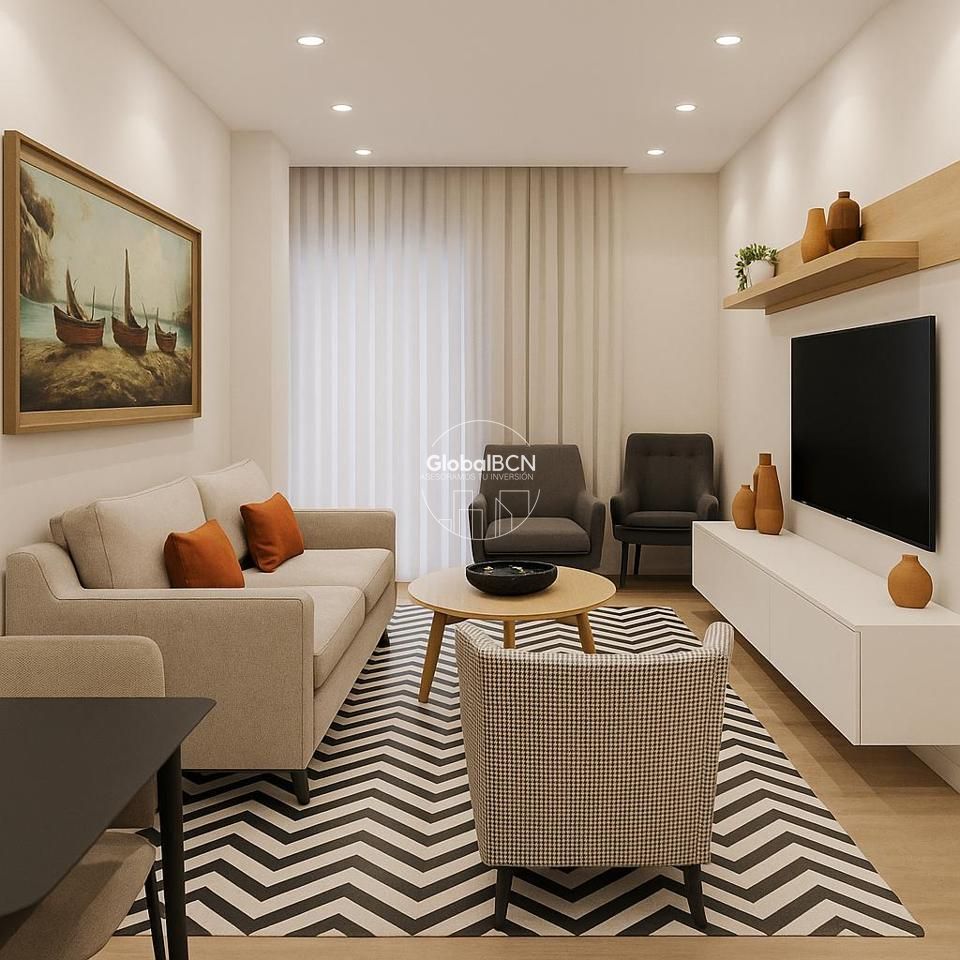 Flat in Carrer del Portal Nou, Barcelona, Barcelona of 55 m2